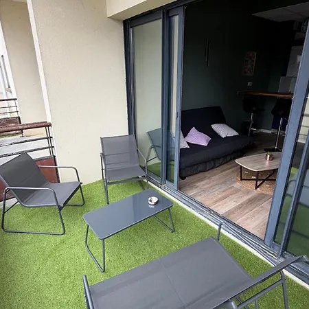 Loft Tolosa - Clim & Parking Prive Toulouse Nord شقة Rouffire