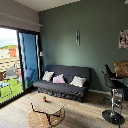 شقة Loft Tolosa - Clim & Parking Prive Toulouse Nord