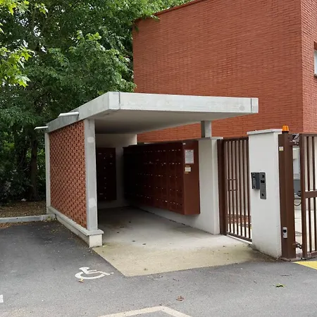 شقة Loft Tolosa - Clim & Parking Prive Toulouse Nord *